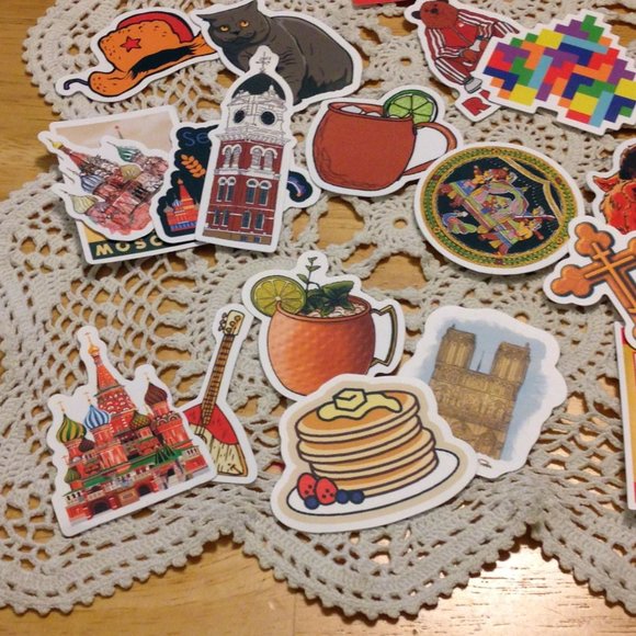 Crafts Stickers, Russia, Moscow for crafting / scrapbooking - Picture 3 of 6